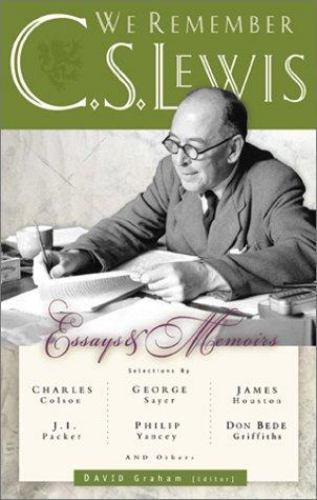 We Remember C. S. Lewis: Essays a- 9780805422993, paperback, David Editor Graham