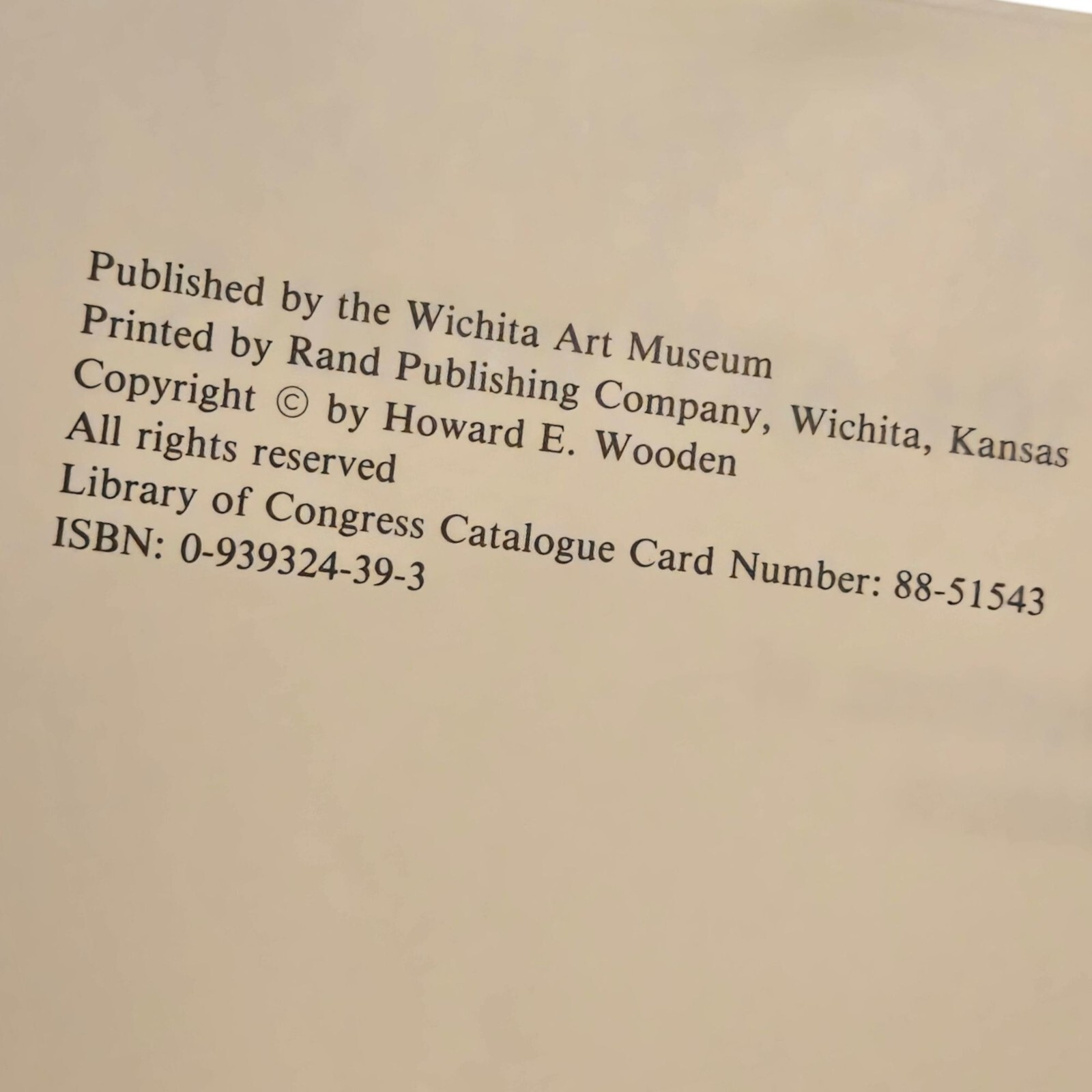 Collected Essays On 101 Art Works 1988 Wichita Art Museum Vintage