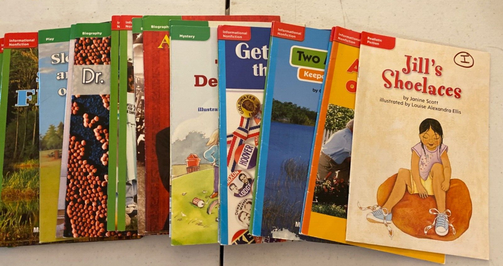 23 Children’s Easy Readers Level 1- 4 (mostly4) Macmillian/McGraw Hill