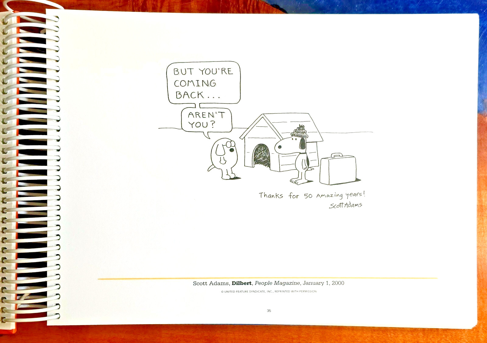 TRIBUTE TO SPARKY: Cartoonists honor Charles Schulz – FREE SHIPPING (I4-27)