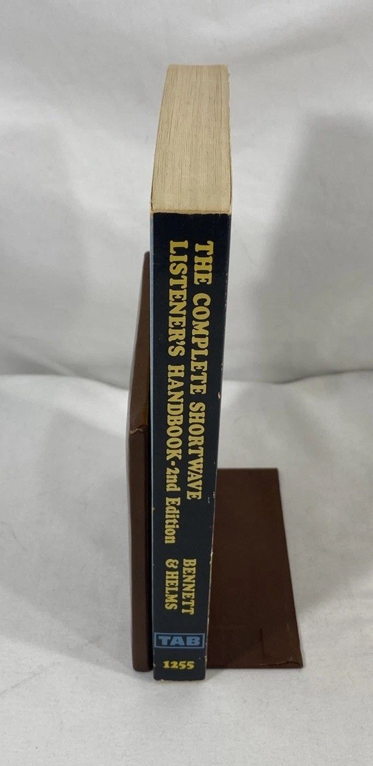 Complete Shortwave Listener’s Handbook ~ 2nd Ed. 1980 ~ TAB 1255 PB ~ H Bennett
