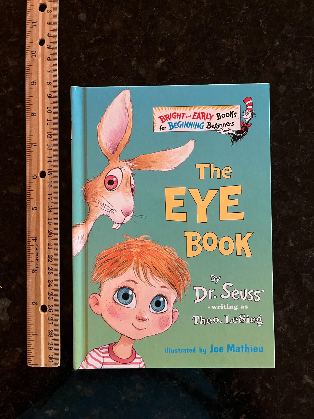 The Eye Book by Theo LeSieg Dr. Seuss beginner hardcover book 6.25″x 8.75″ #4