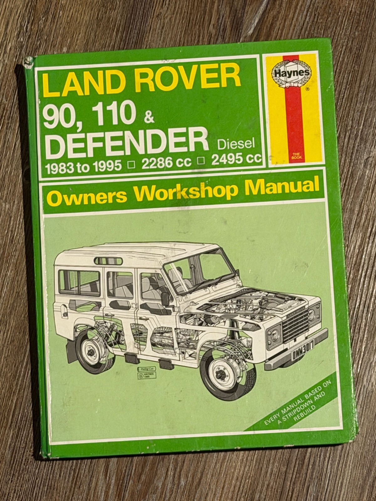 BK: Haynes 3017 Land Rover 90, 110 & Defender Diesel (1983 to 1995) – FREE SHIP!
