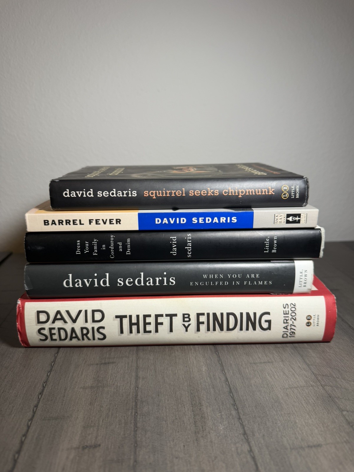 David Sedaris Books – Lot of 5 – 3 First Edition/1st Printing – 1 SIGNED!