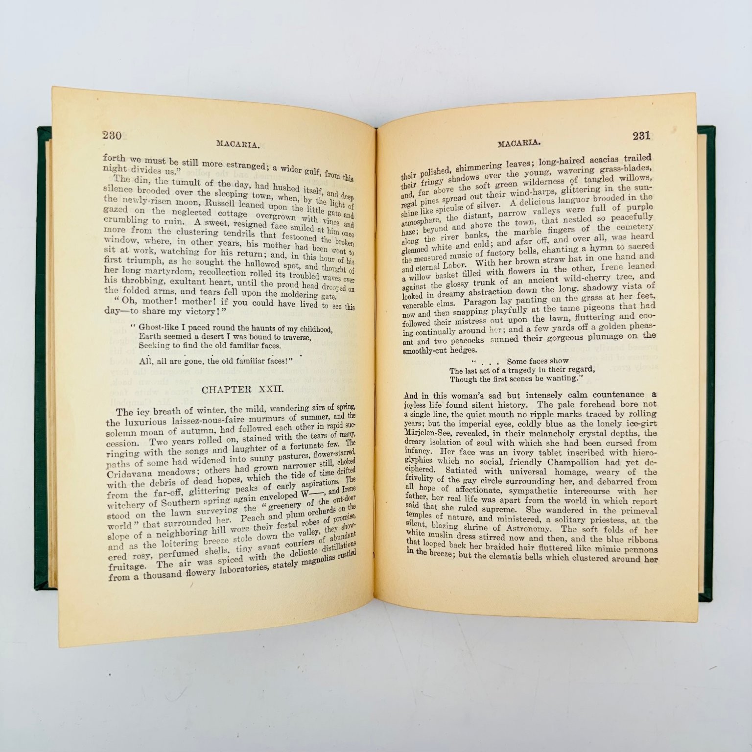 Macaria Augusta Evans Wilson c1900s Antique Novel MA Donohue