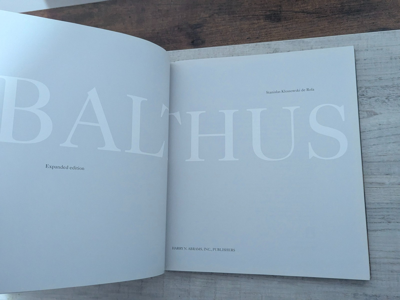 Balthus; S. K. de Rola – PB/VG+