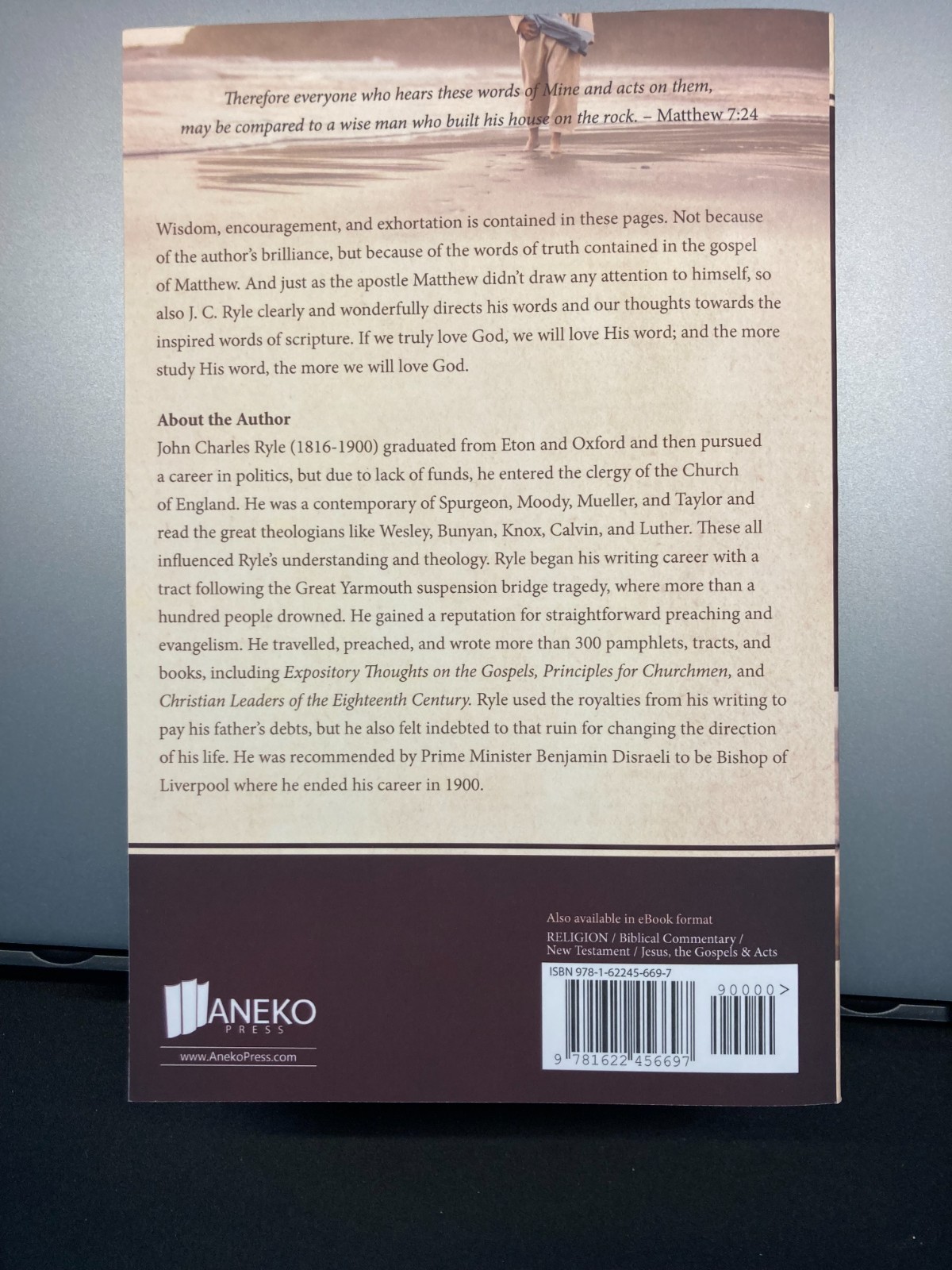Expository Thoughts on the Gospels (Complete 4 Vol Set) by Ryle, John Charles