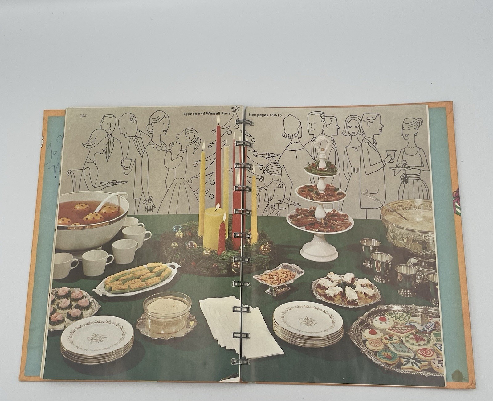 Betty Crocker’s Party Book Cookbook 1959 1st Edition 1st Printing Vtg Hardcover