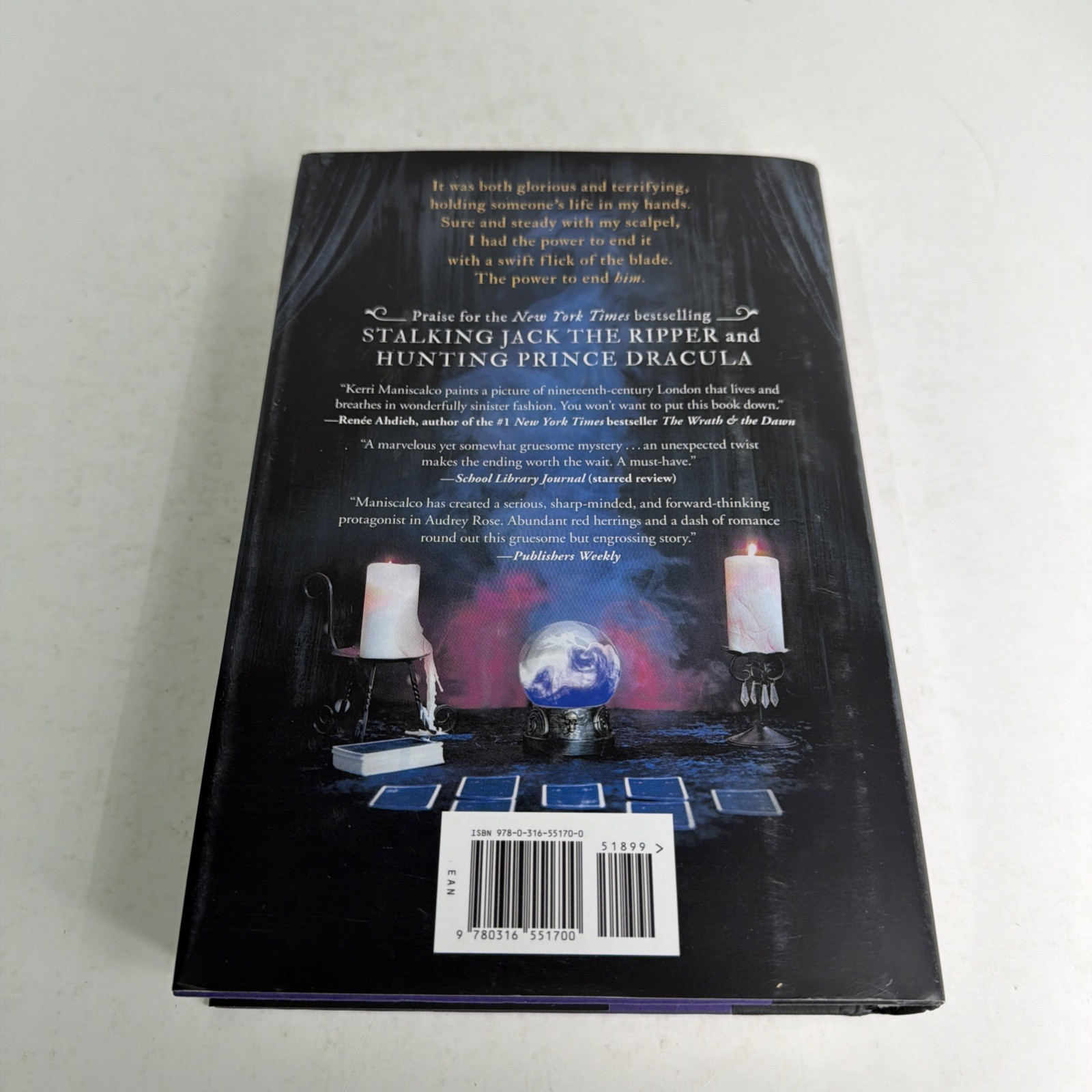 SIGNED Escaping From Houdini Kerri Maniscalco Special Edition Hardcover DJ