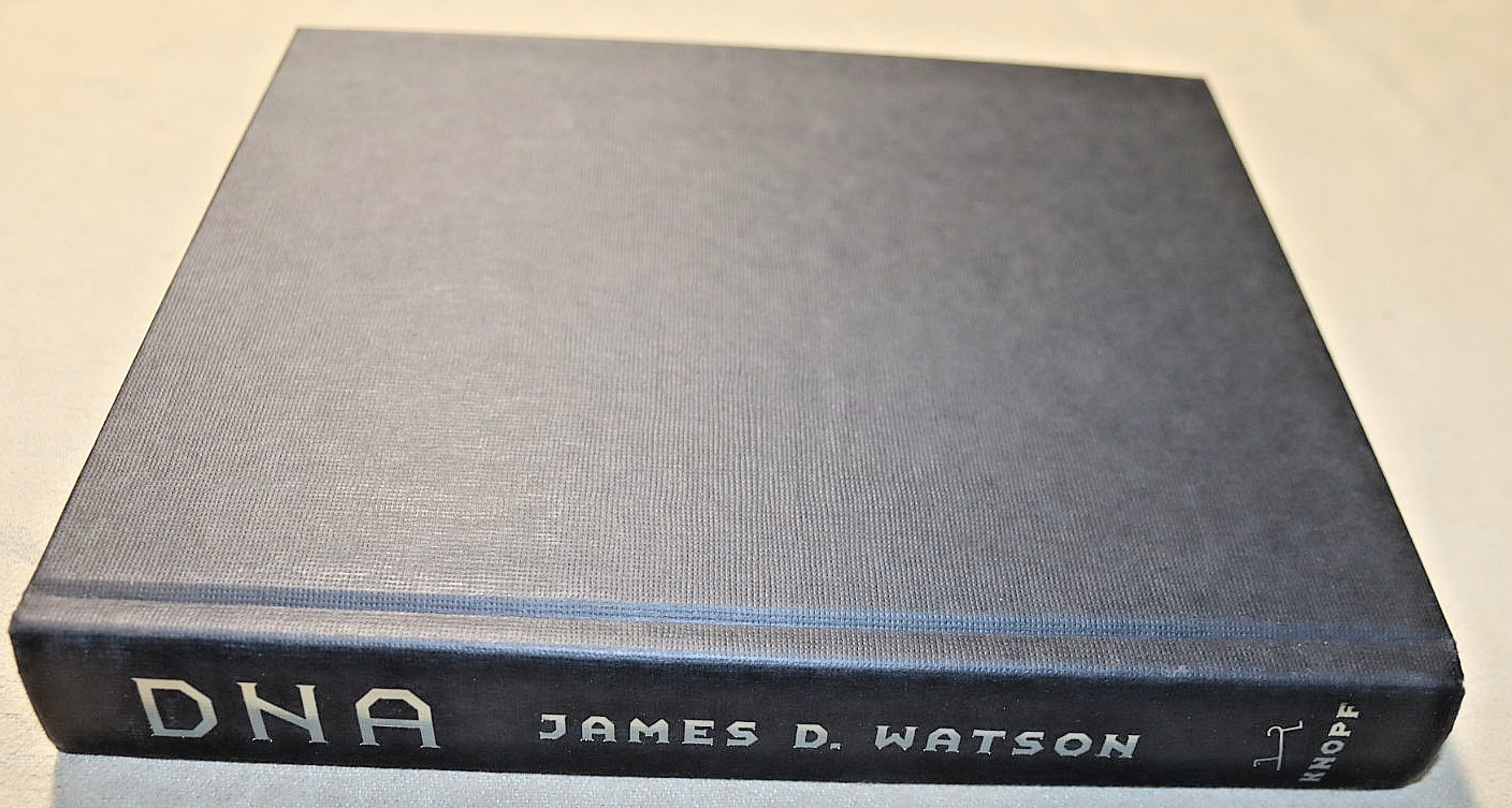 James D. Watson Signed Autographed First 1st Edition DNA: THE SECRET OF LIFE