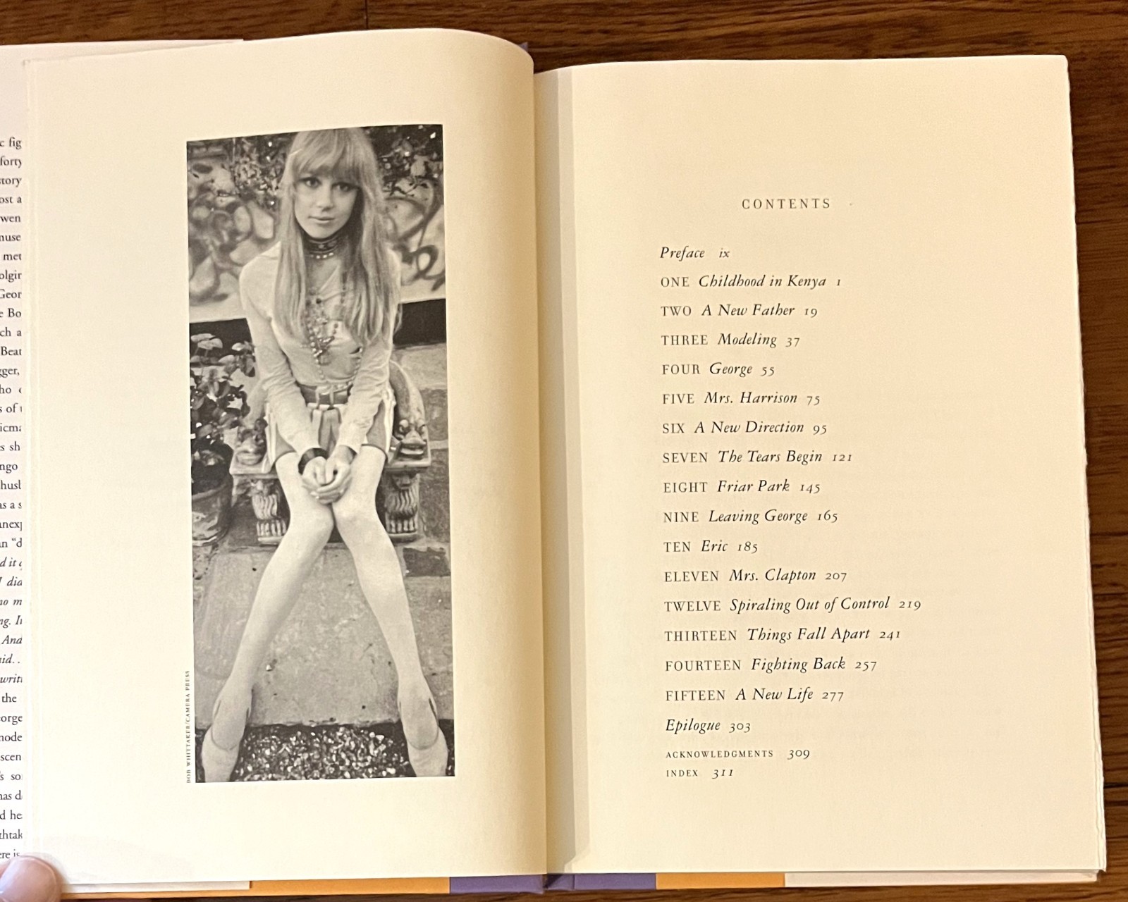 WONDERFUL TONIGHT-George Harrison, Eric Clapton, & Me-PATTIE BOYD-New 1st HC DJ!