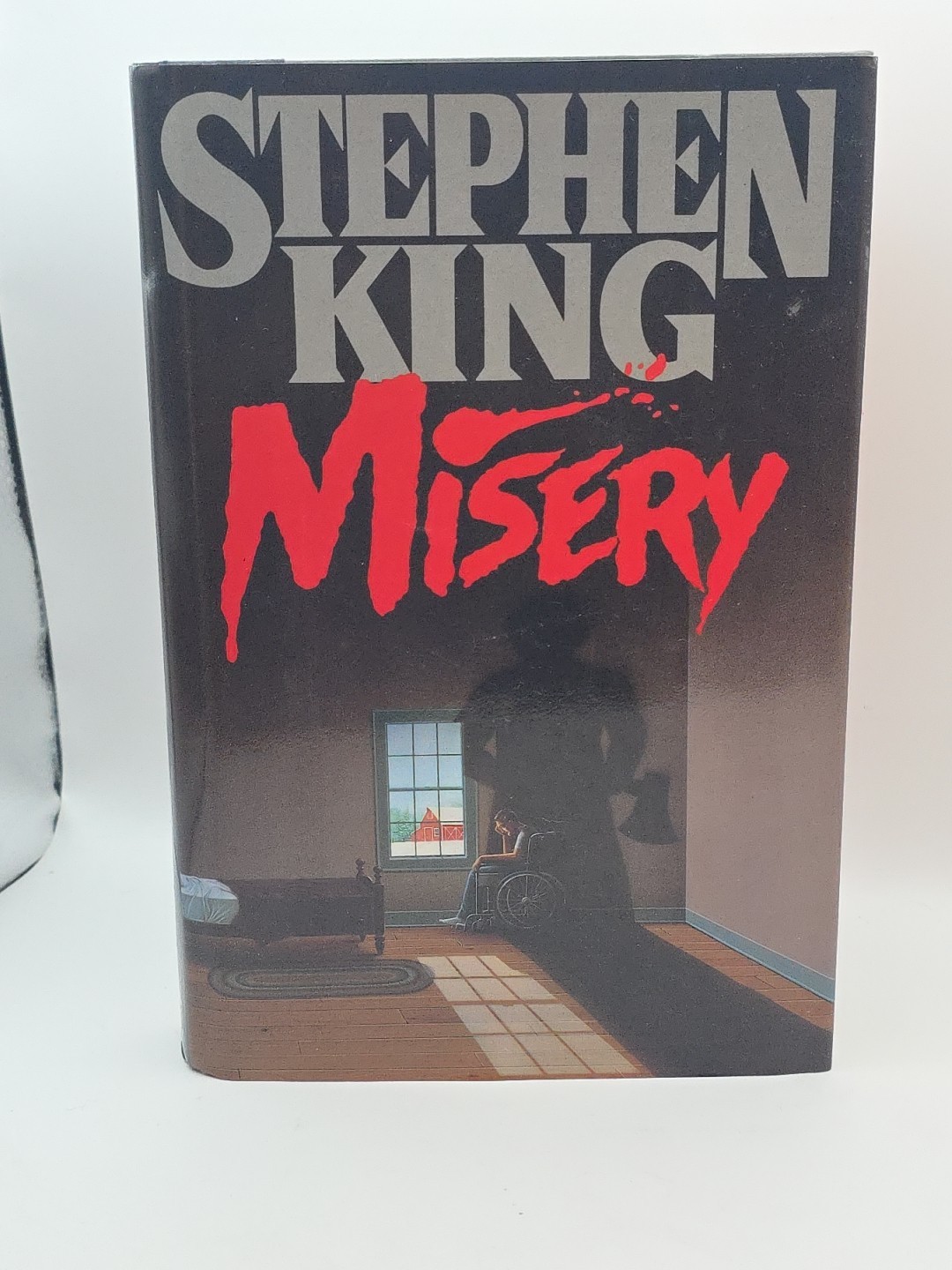 Misery by Stephen King (1987, Hardcover), With Sleeve, Printed USA, 310 PAGES