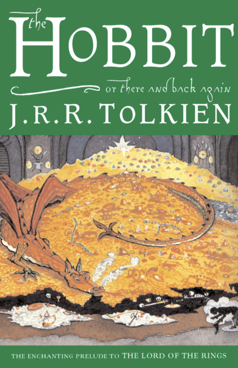 The Hobbit by J.R.R. Tolkien Paperback Softcover ISBN 9780618260300
