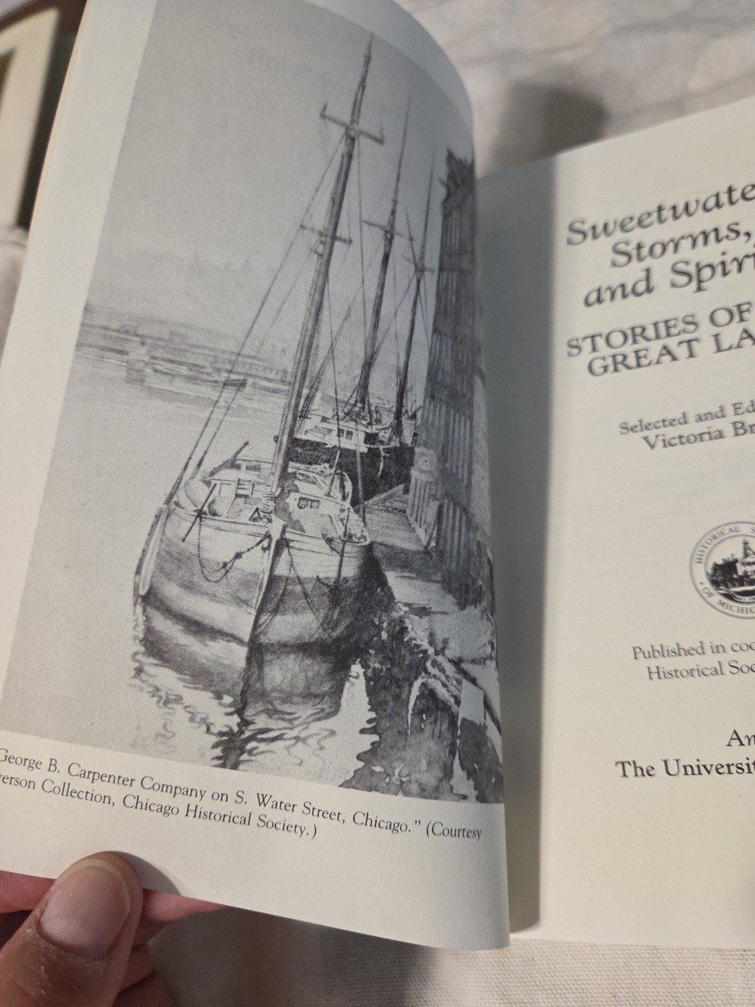 Sweetwater, Storms, And Spirits Sories Of The Great Lakes 1991