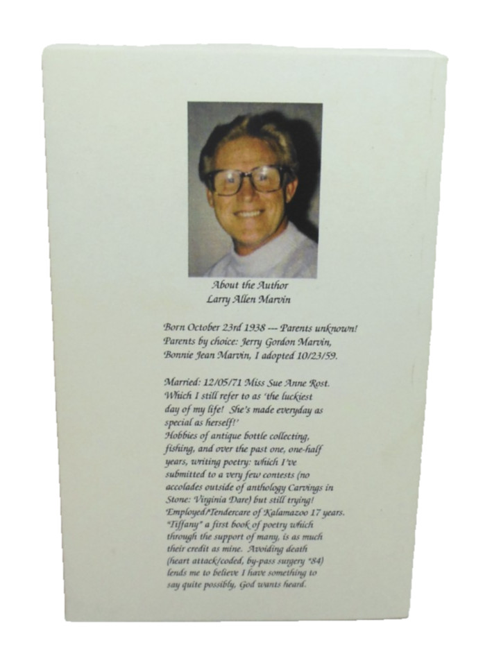 Tiffany A Poetry Book SIGNED Numbered Larry Allen Marvin Kalamazoo Sue Anne Rost