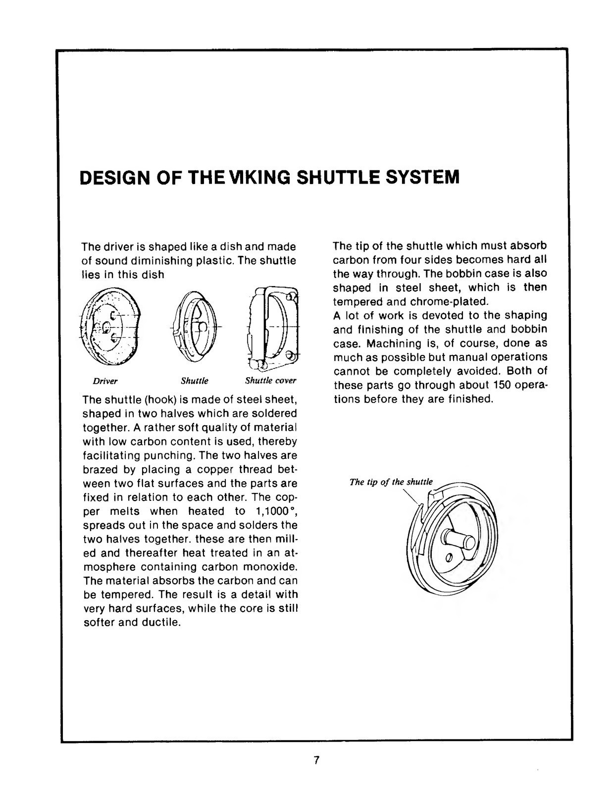 HUSQVARNA Viking 6000 Series Technical Service Manual – LOOP BOUND – COVERING