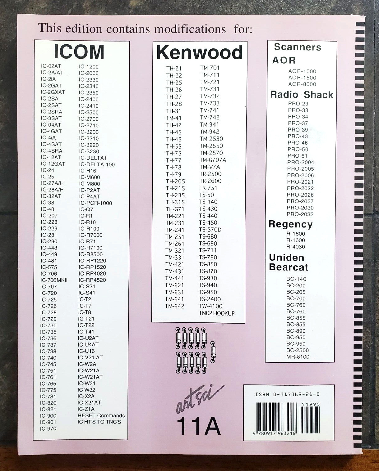 Radio/Tech Modifications & Alignment Controls Edition 11 A Icom Uniden Kenwood