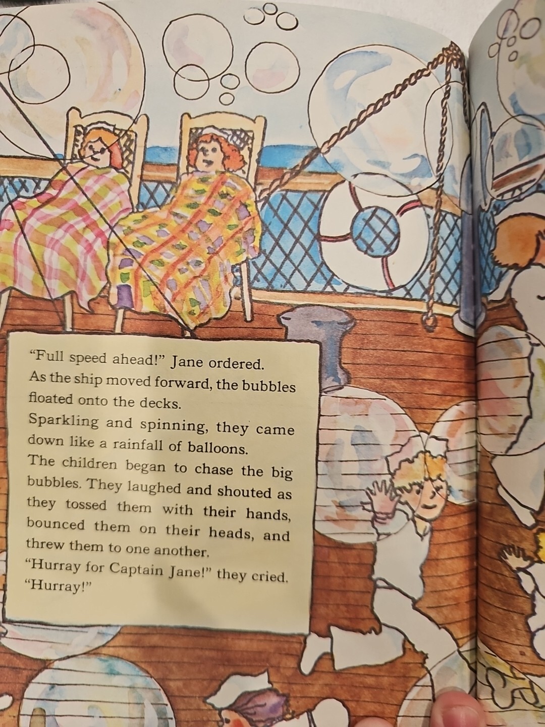 Hurray for Captain Jane! by Sam Reavin Parents Magazine Press 1971 Hardcover