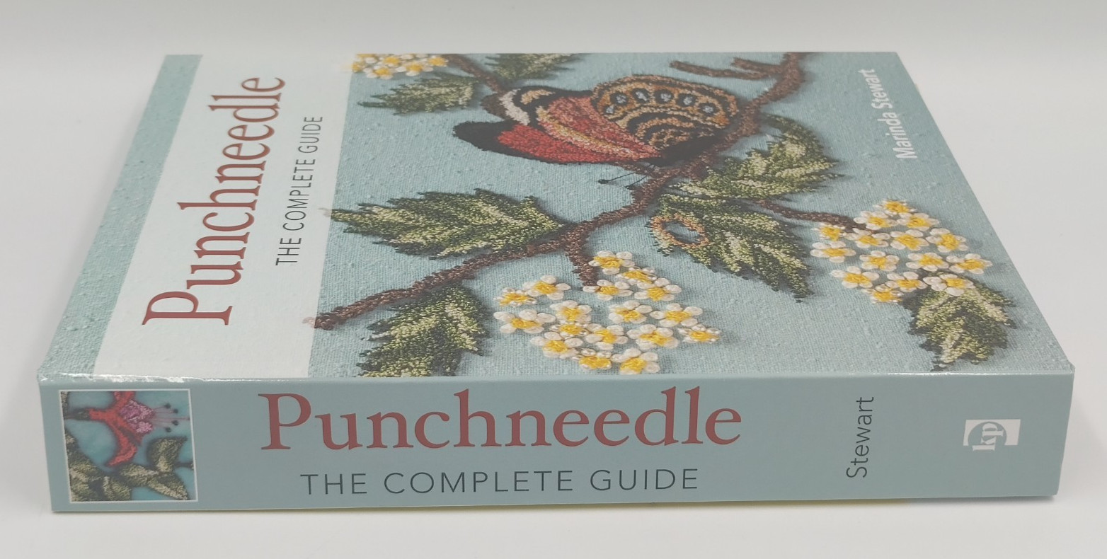 Punchneedle – The Complete Guide Embroidery Craft Book By Marinda Stewart Spiral