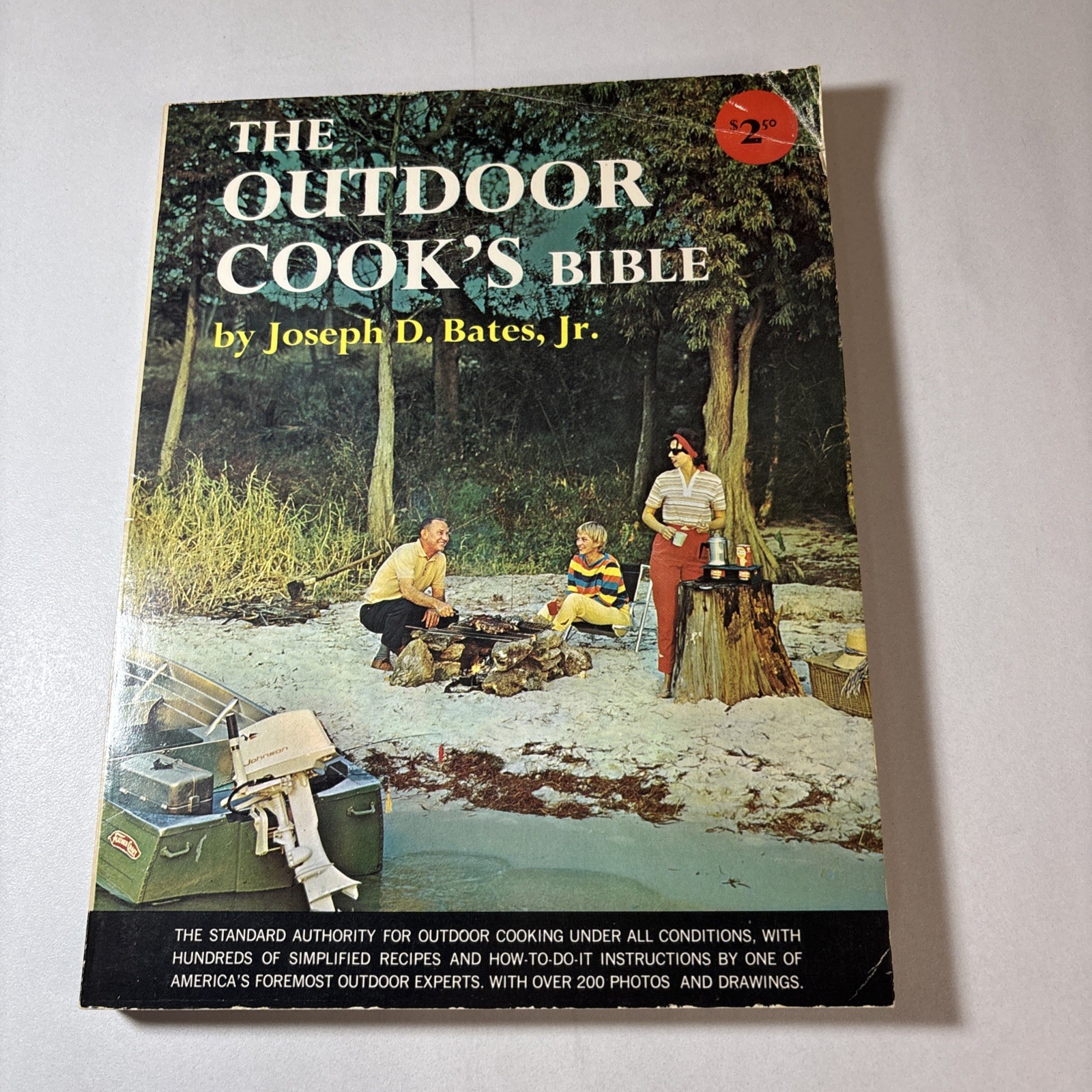 Vintage 1963 The Outdoor Cook’s Bible – Cook Book, Joseph D. Bates, Jr