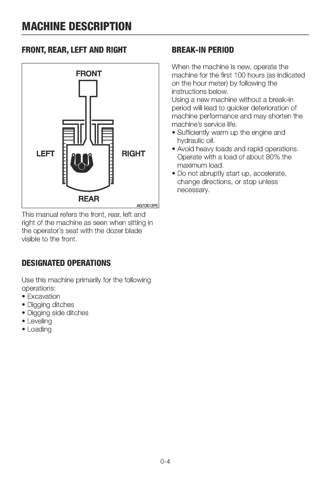TAKEUCHI TB235-2 Mini Excavator Operators Manual SN 123600005 Up – SPIRAL FIXED