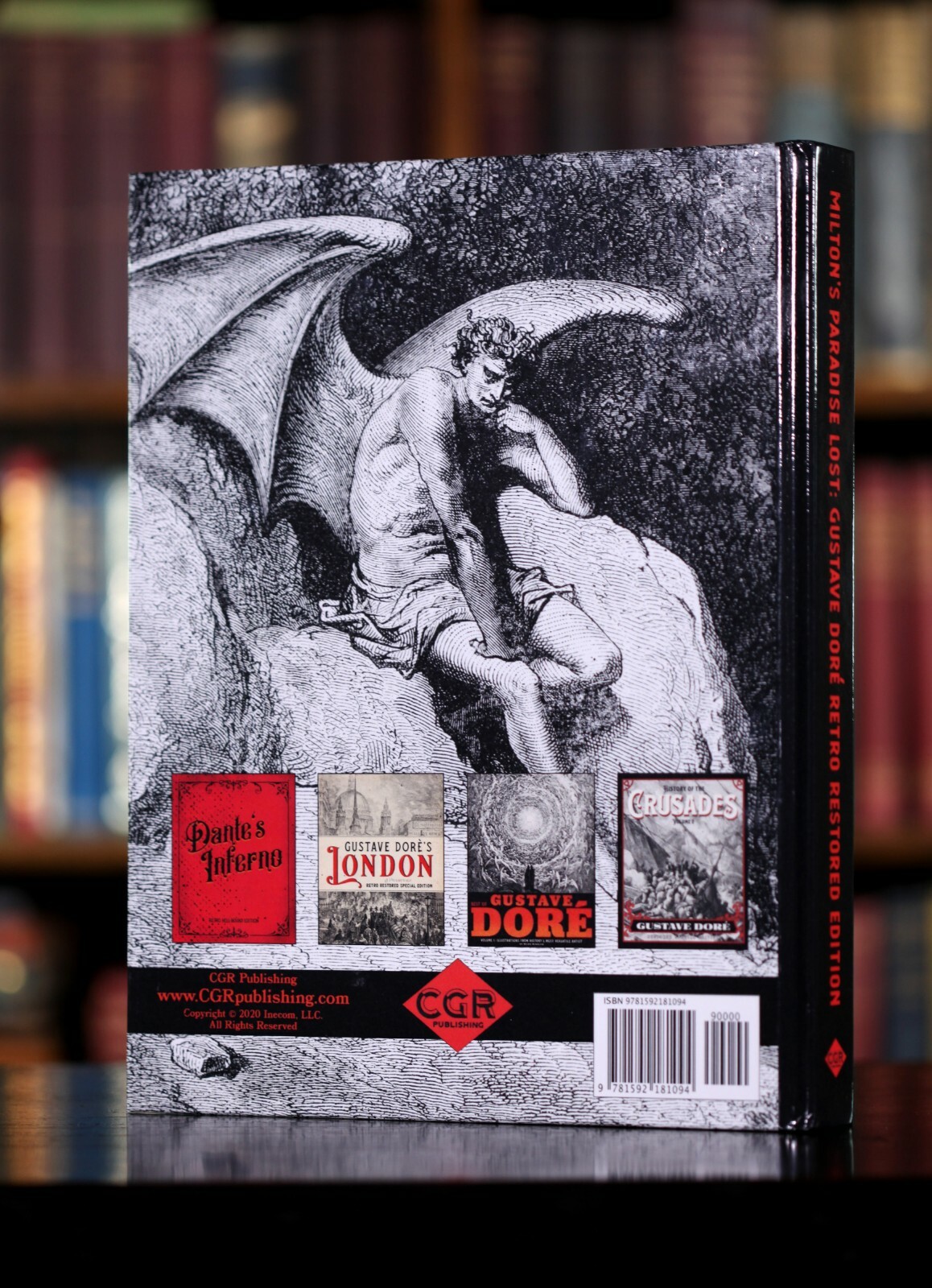 HARDCOVER – Milton’s Paradise Lost: Gustave Doré Retro Restored Edition *NEW*
