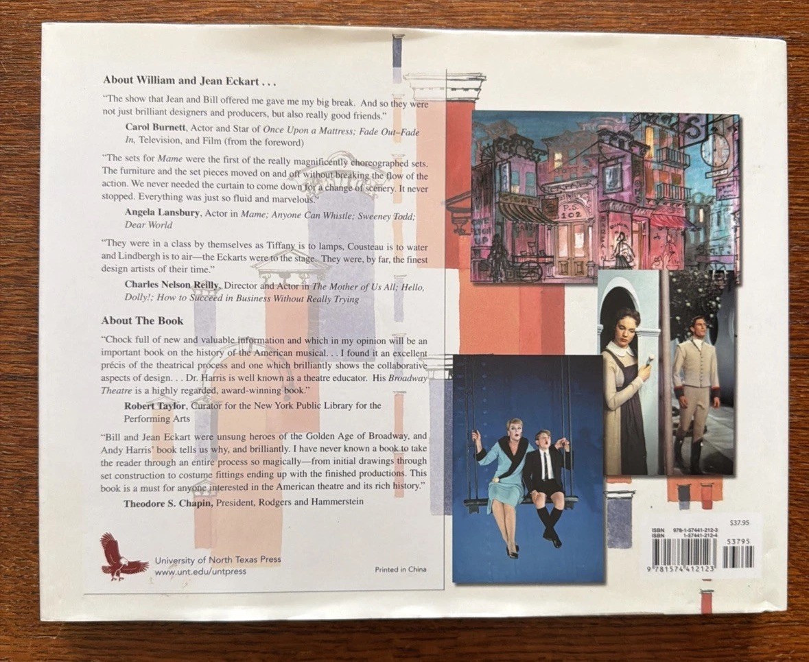 Performing Set : Broadway Designs William & Jean Eckart by Andrew Harris SIGNED!