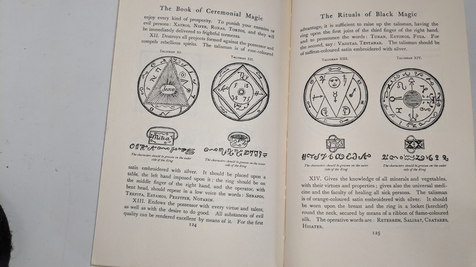 RARE Ceremonial Black Magic by A. E. Waite Occult Ritual Paperback 1969 1st Ed.