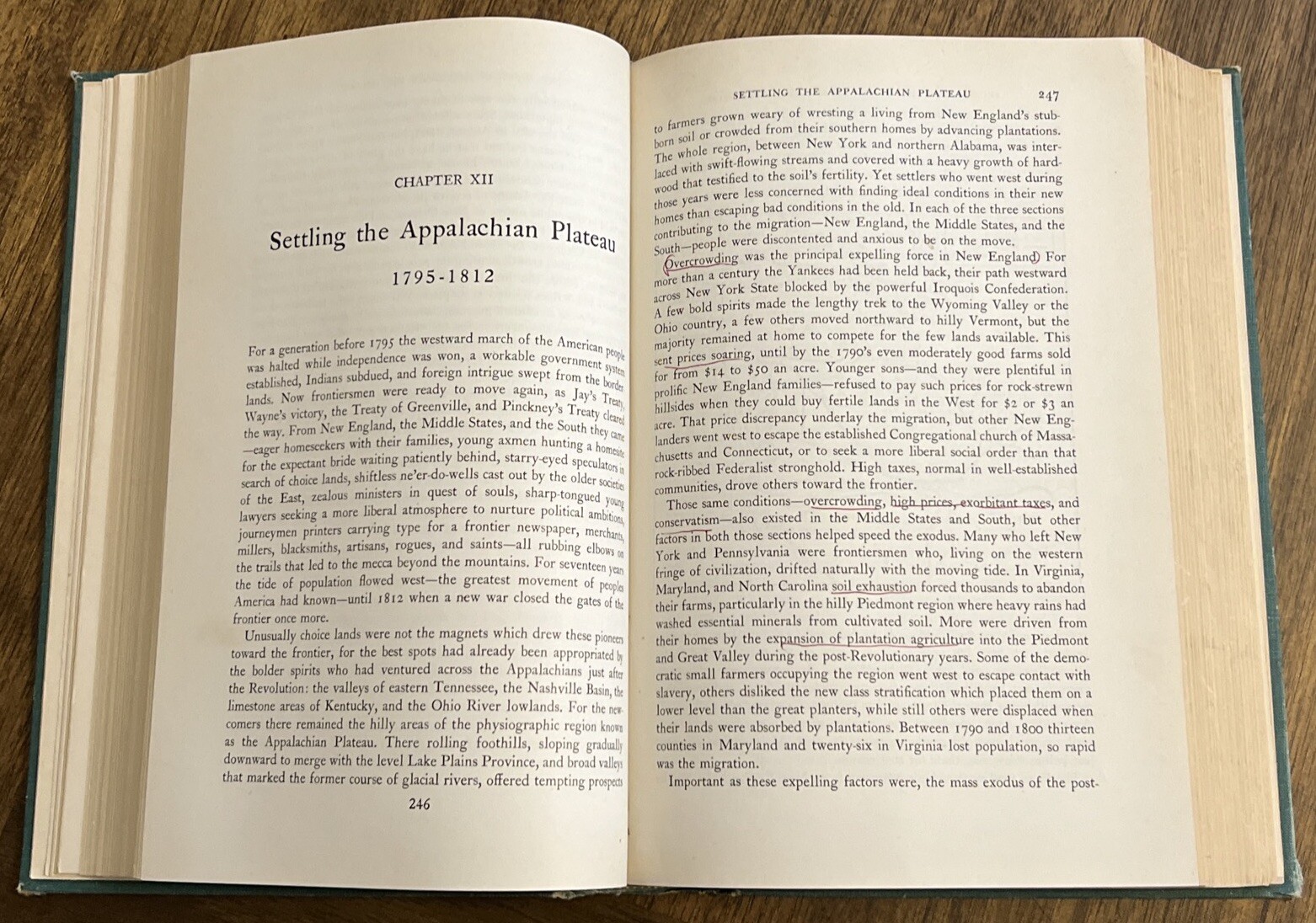 Westward Expansion: A History of the American Frontier 1957 Hardcover