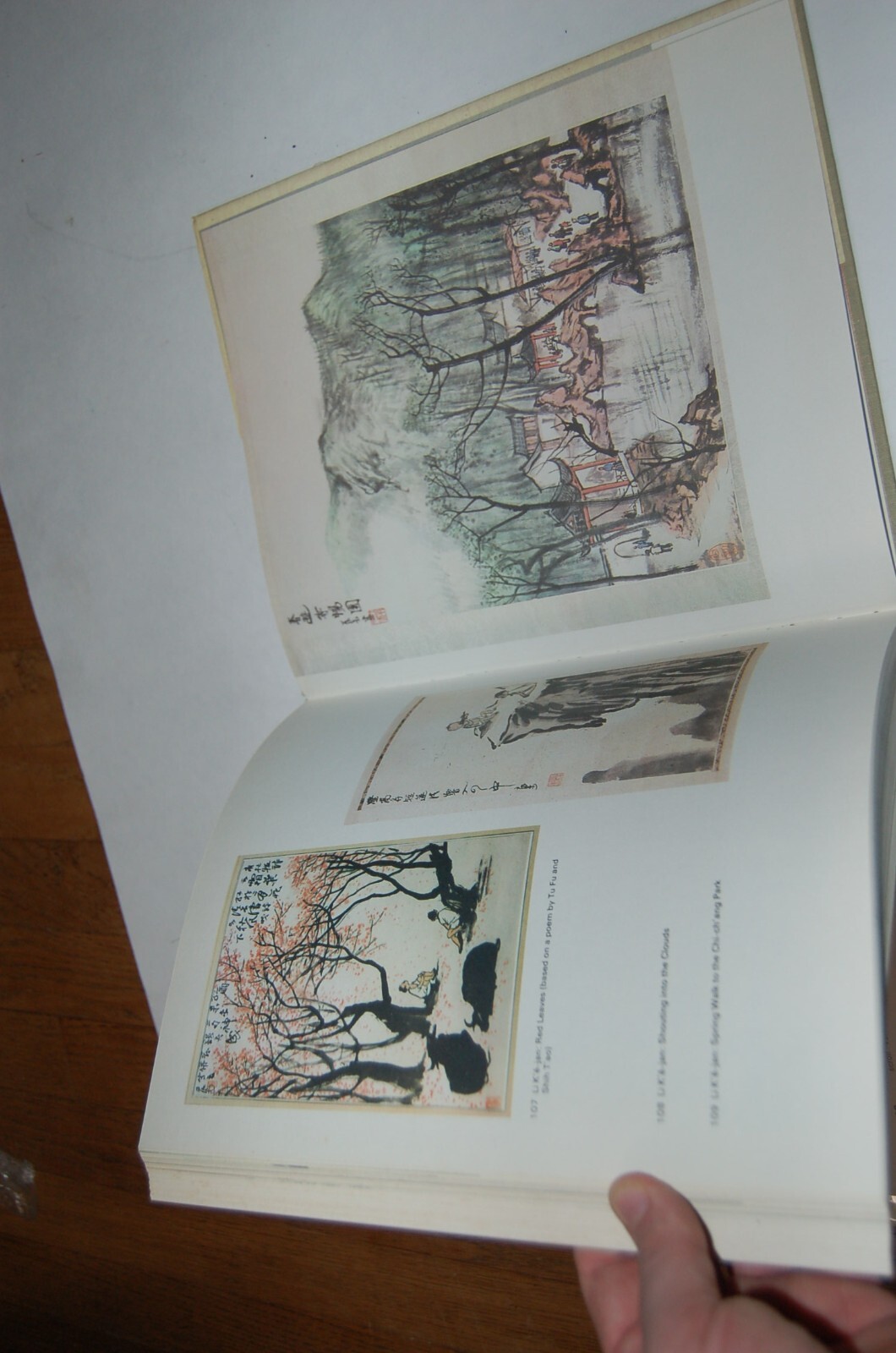 Chinese watercolors 1986 Drawing Mountains&Water