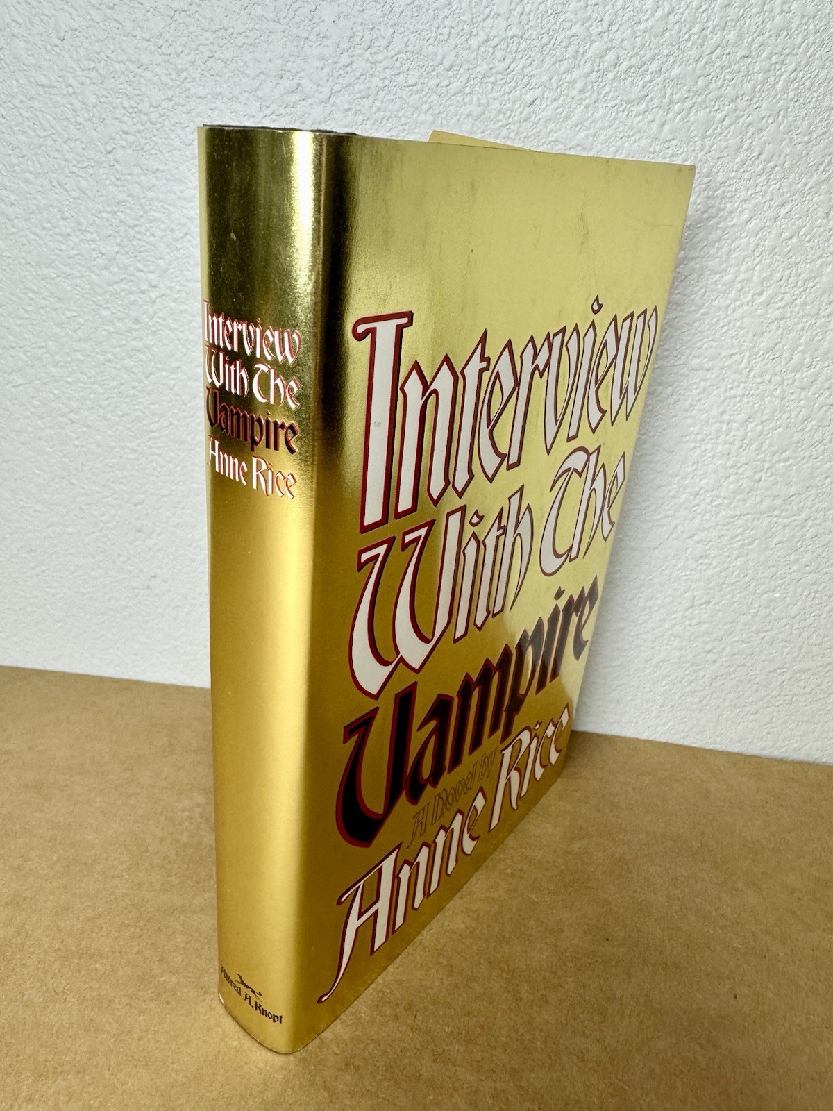 🟠Interview with the Vampire by Anne Rice (1996 Knopf HC w/ DJ)