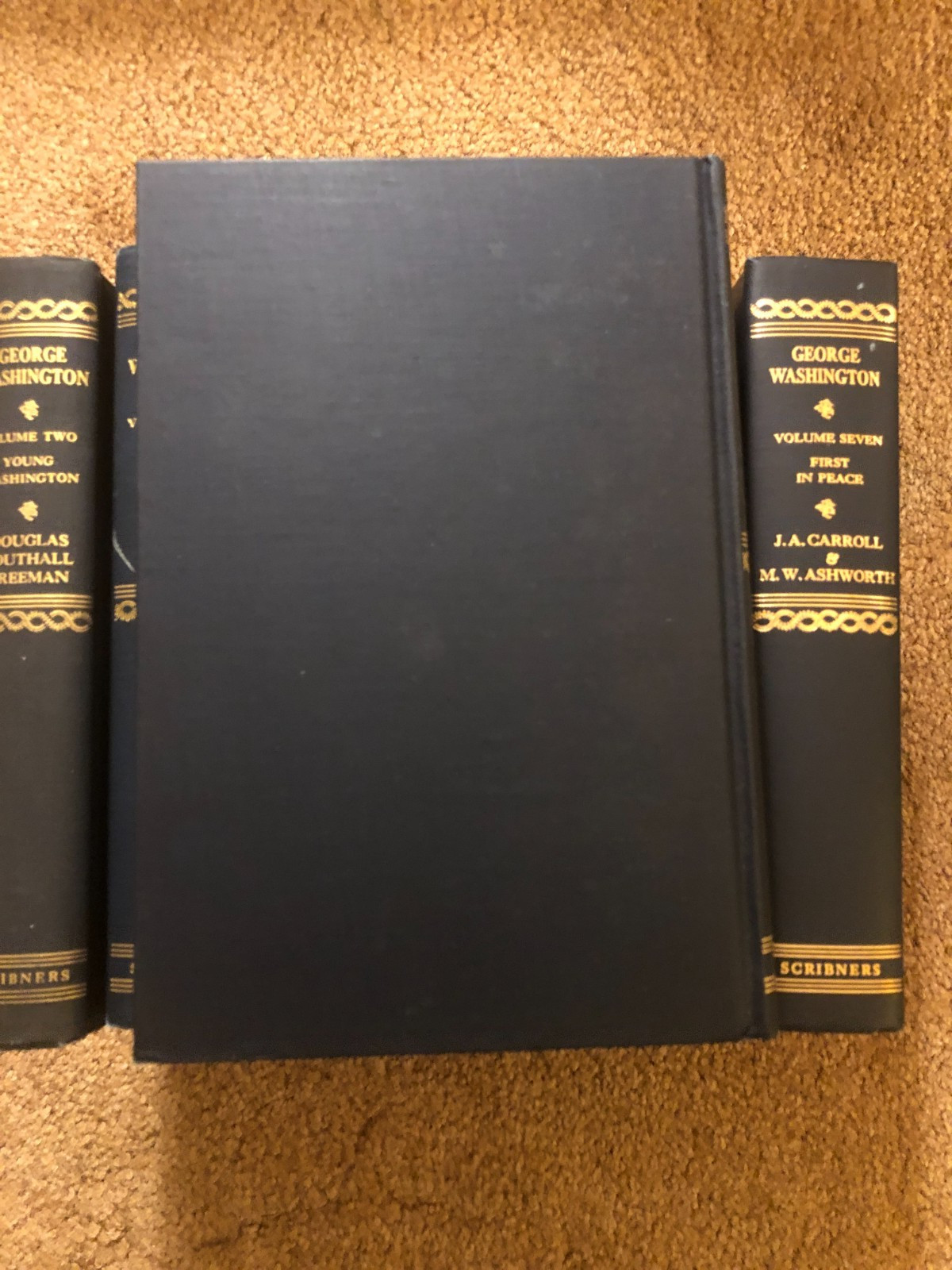 GEORGE WASHINGTON 7 Volume Set Douglas Southall Freeman “FIRST EDITION”