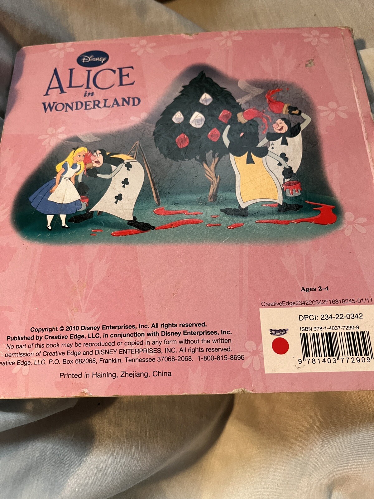 Disney Alice in Wonderland ~ a Strange New World