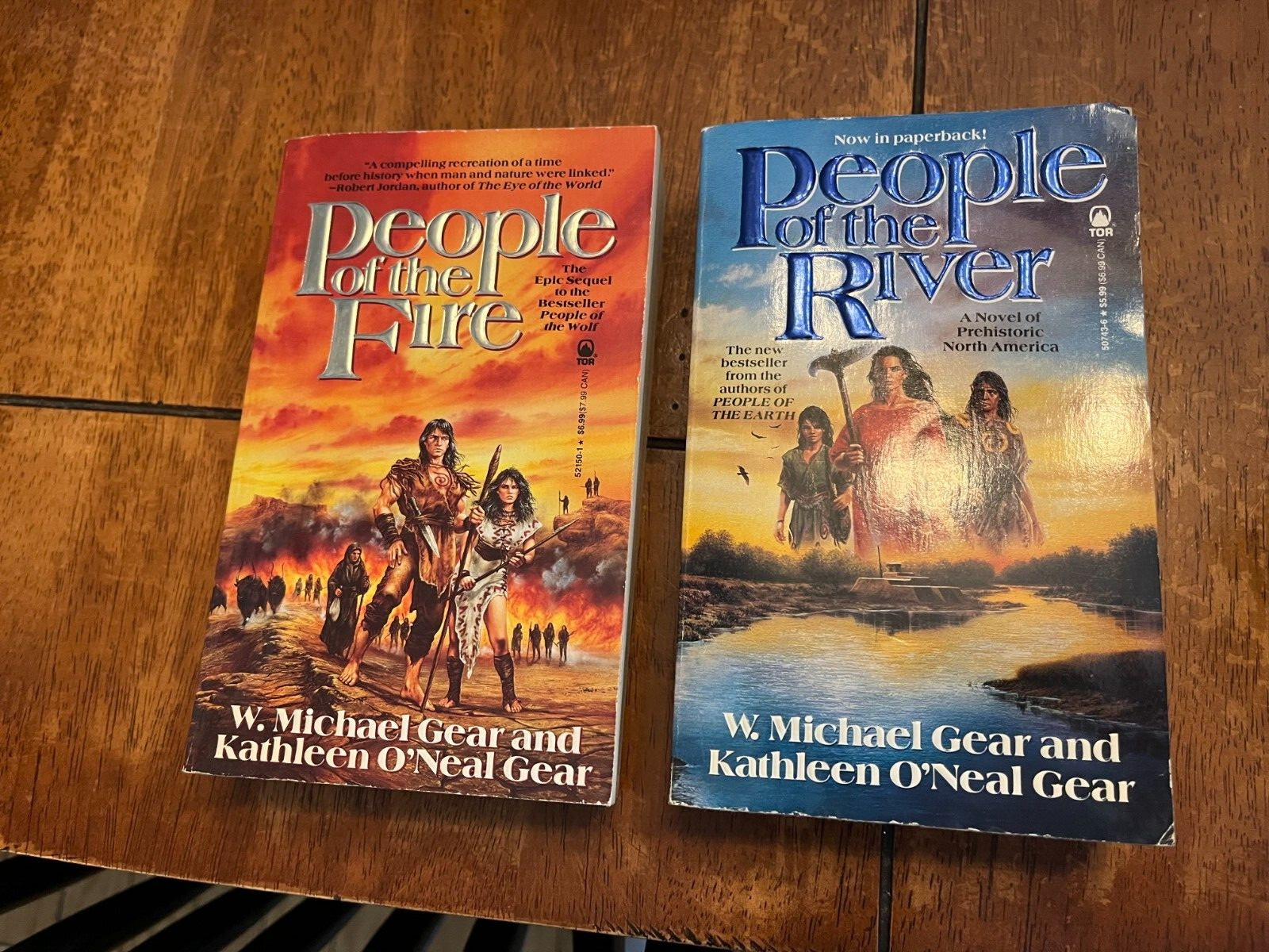 MICHAEL GEAR – 2 PB: PEOPLE OF THE FIRE & PEOPLE OF THE RIVER