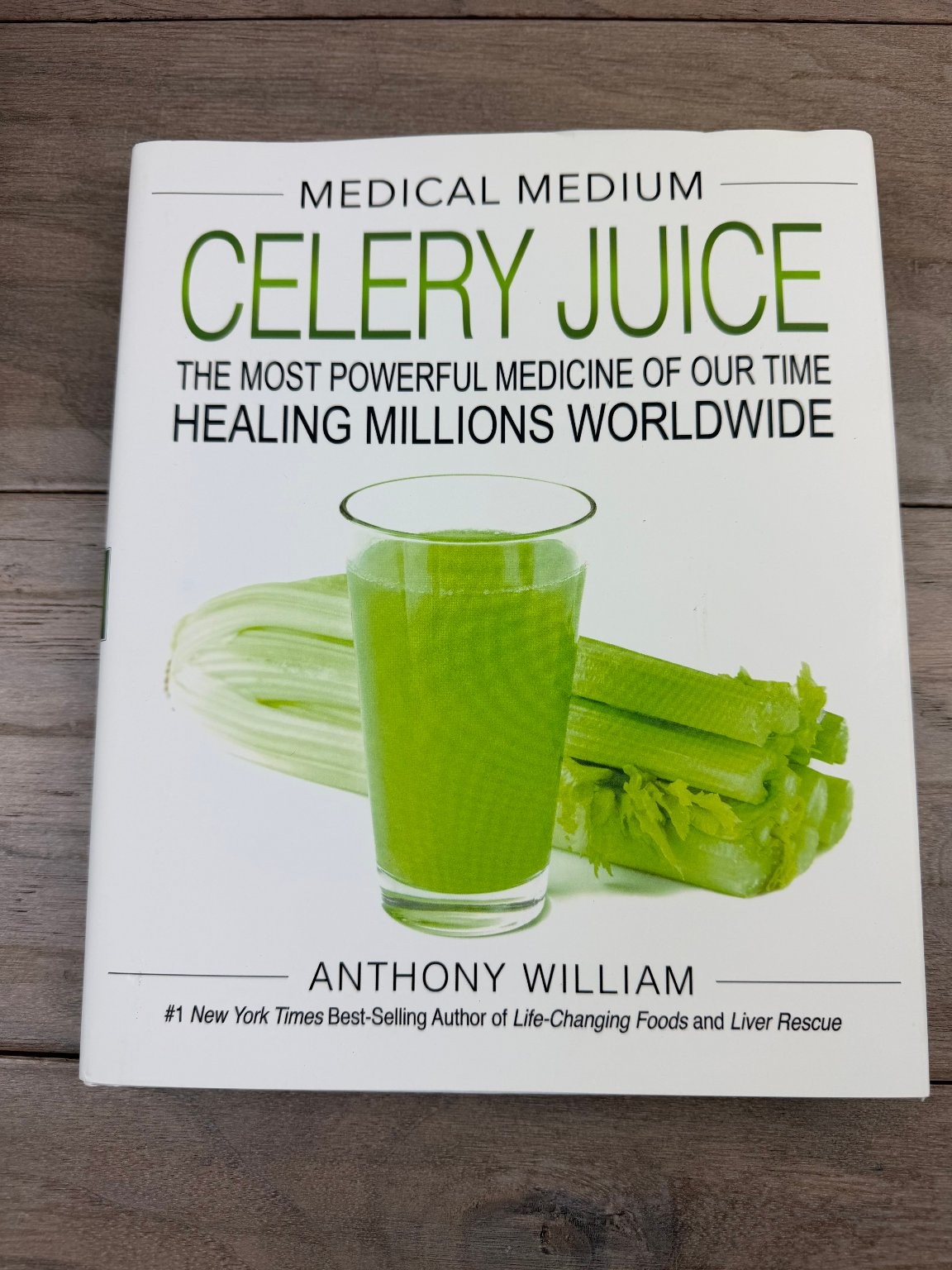Medical Medium Celery Juice Anthony William 2019 1st Ed Hay House Health