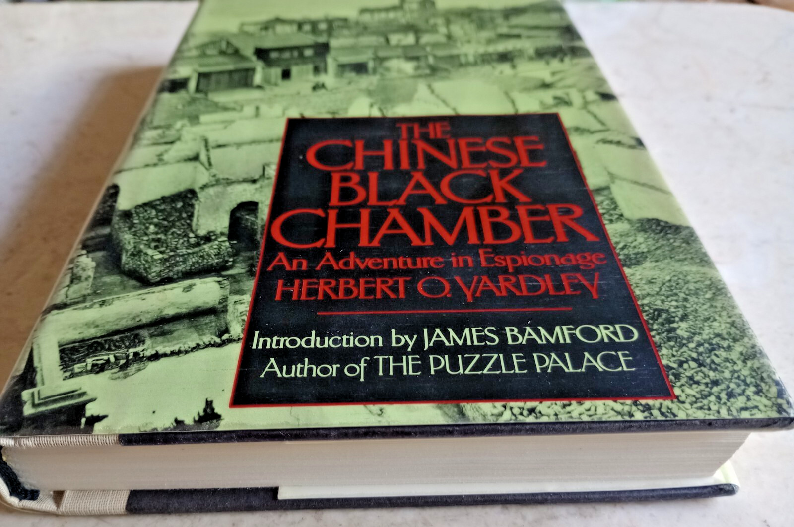 1983 1ST/1ST CHINESE BLACK CHAMBER HERBERT YARDLEY HC/HARDCOVER/DJ BOOK