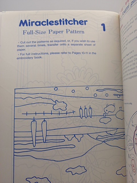 Janome Memory Craft 8000 Miraclestitcher Embroidery Book Patterns Retro Japan