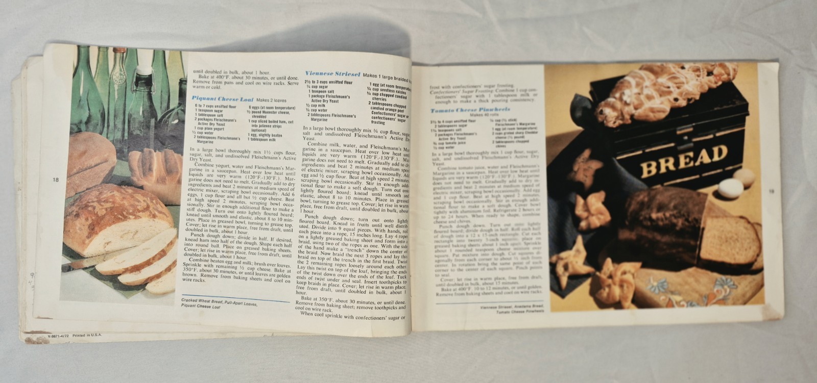 Fleischmann’s 1970s Bake it Easy Yeast AND Best Ever Breads Yeast Book