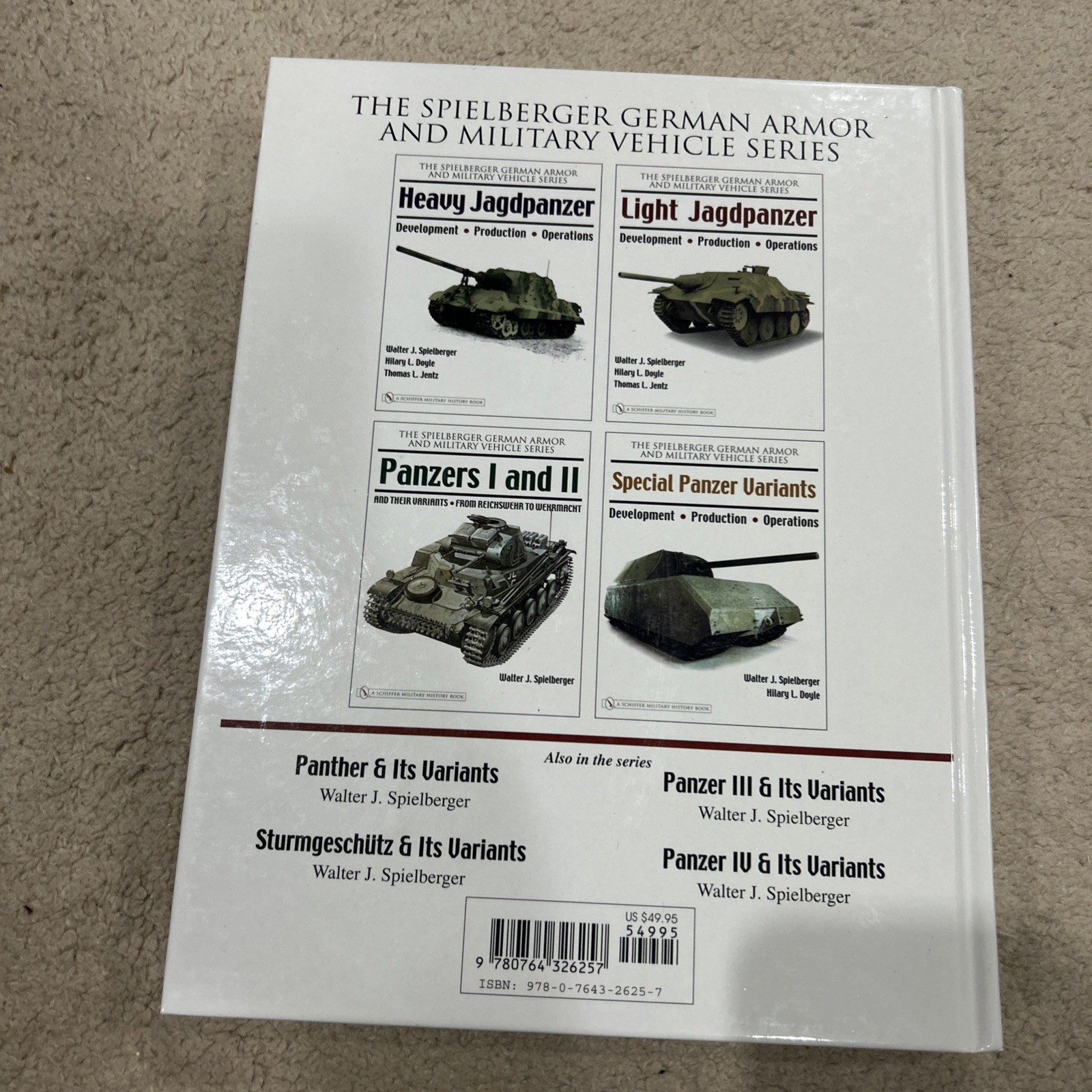 Heavy Jagdpanzer : Development – Production – Operations by Walter Spielberger