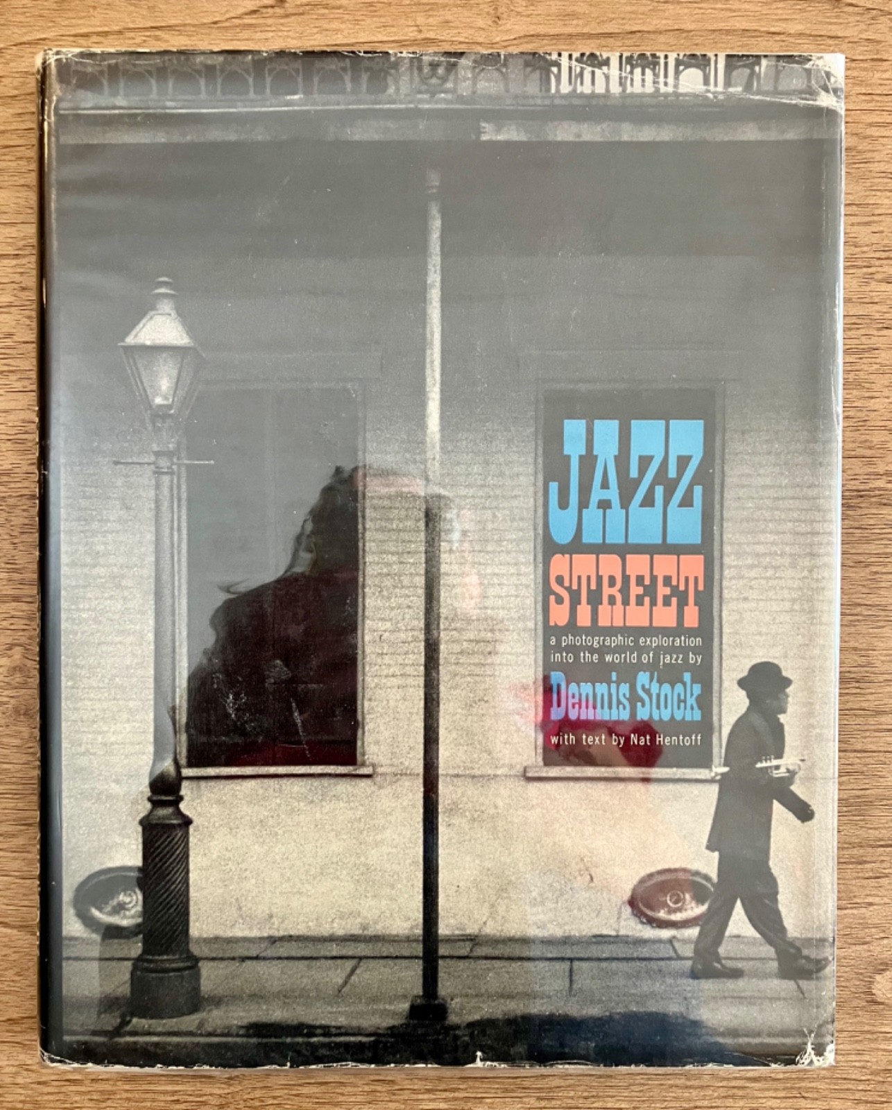 Jazz Street by Dennis Stock 1960 1st Ed w/ Magnum Square Print Laid In