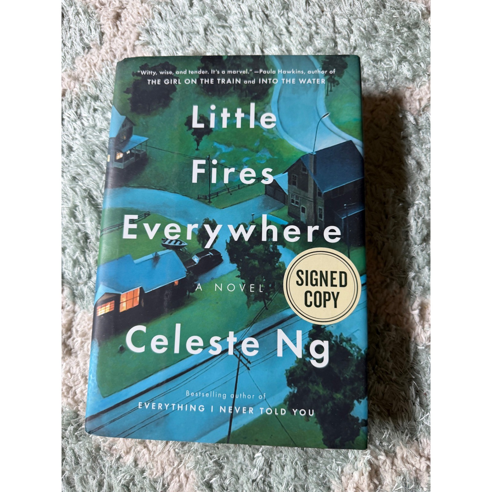 Celeste Ng Little Fires Everywhere Signed Copy Hardcover Novel Fiction