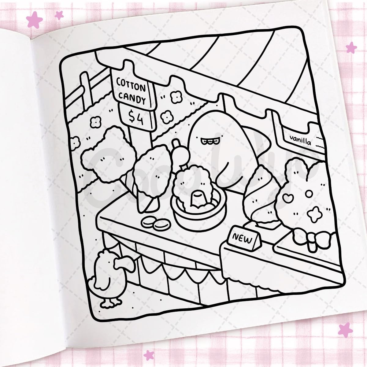 Cozy Days: Coloring Book for Adults and Kids (Cozy Spaces Coloring)