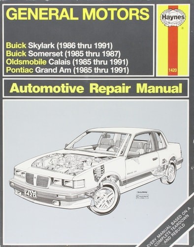 General Motors N-Cars Automotive Repair Manual: Models Covered : 1985 Thru 1987