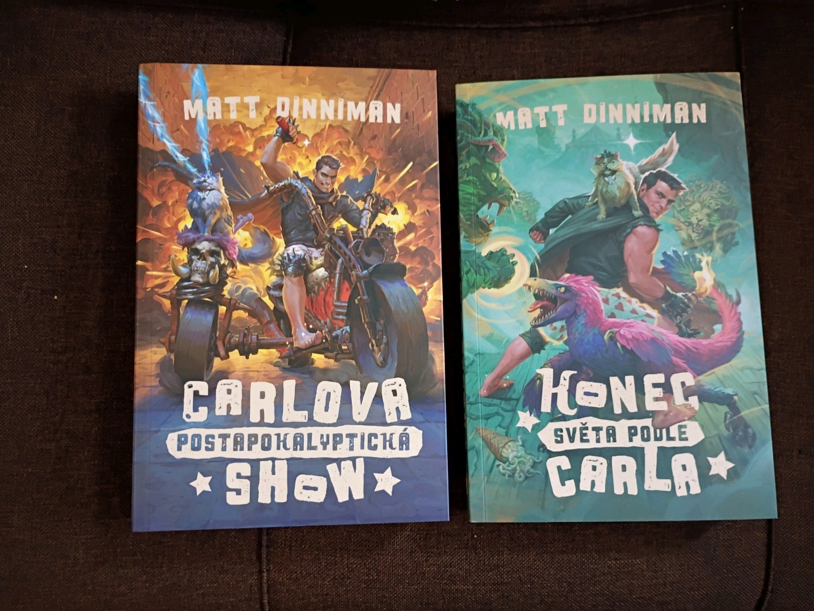 Dungeon Crawler Carl & Carl’s Doomsday Scenario Rare Czech Edition Matt Dinniman