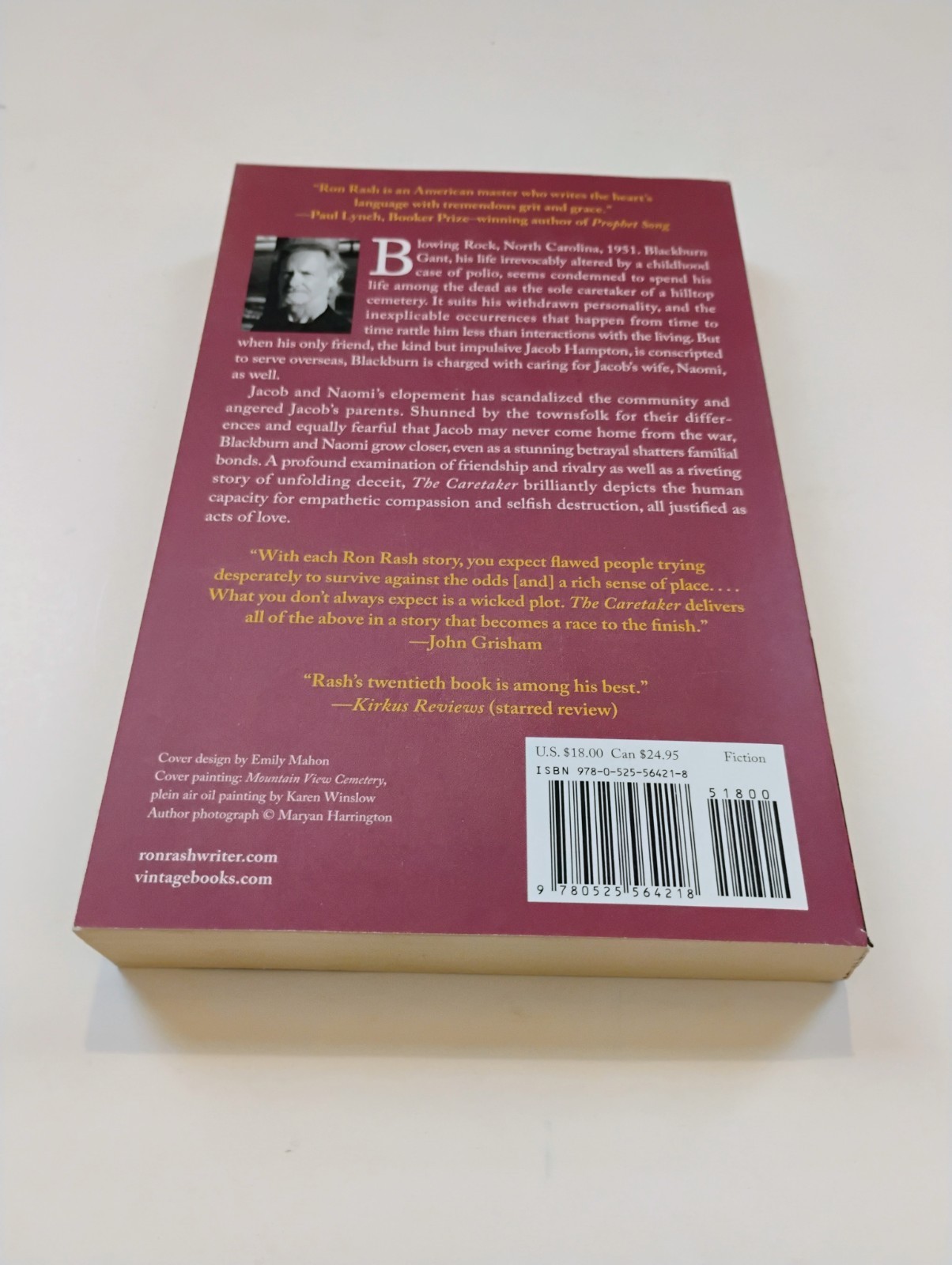 The Caretaker: A Novel By Ron Nash. In Paperback