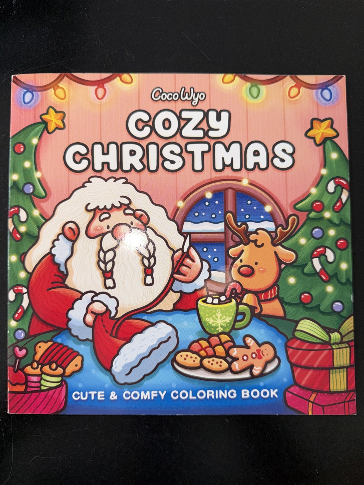 Cozy Christmas: Coloring Book for Adults and Kids by Coco Wyo Paperback Book