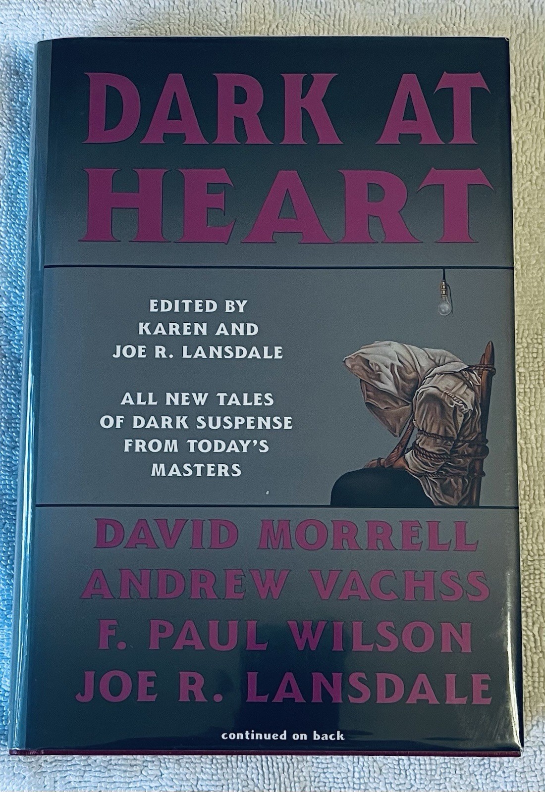 Dark At Heart ~ Various Authors ~ Dark Harvest 1992 ~ 1st Edition HC ~ Signed