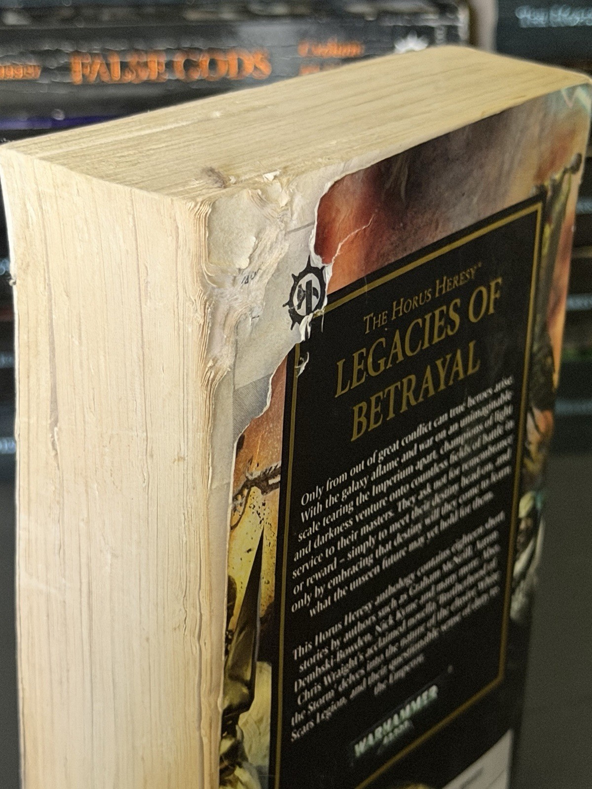 Warhammer The Horus Heresy Legacies of Betrayal 1st Ed MM Paperback Damaged