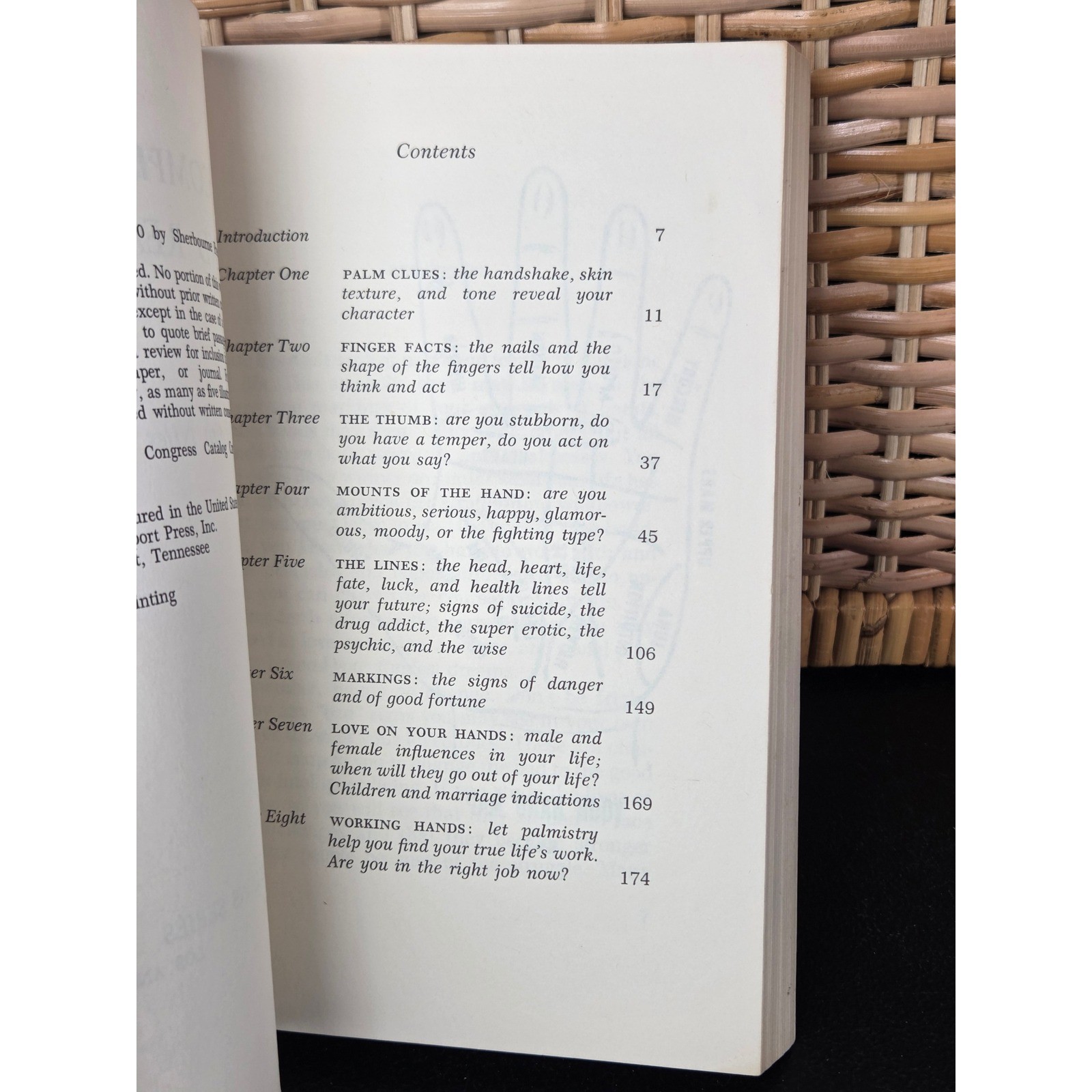 Complete Hand Reading Edith Niles 1970 First Printing For the Millions Series