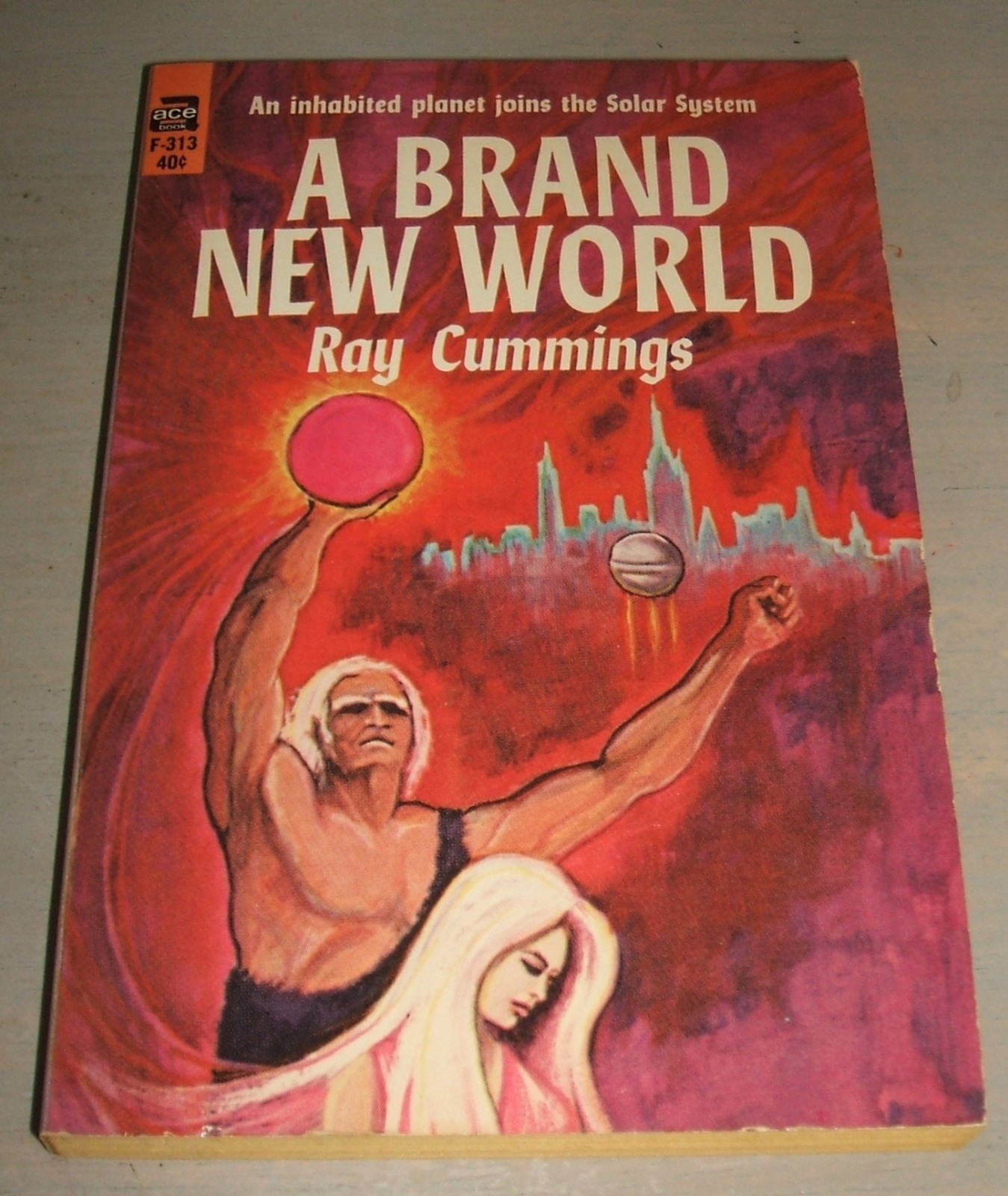 A Brand New World by Ray Cummings 1964 Ace First Mass Market Paperback edition